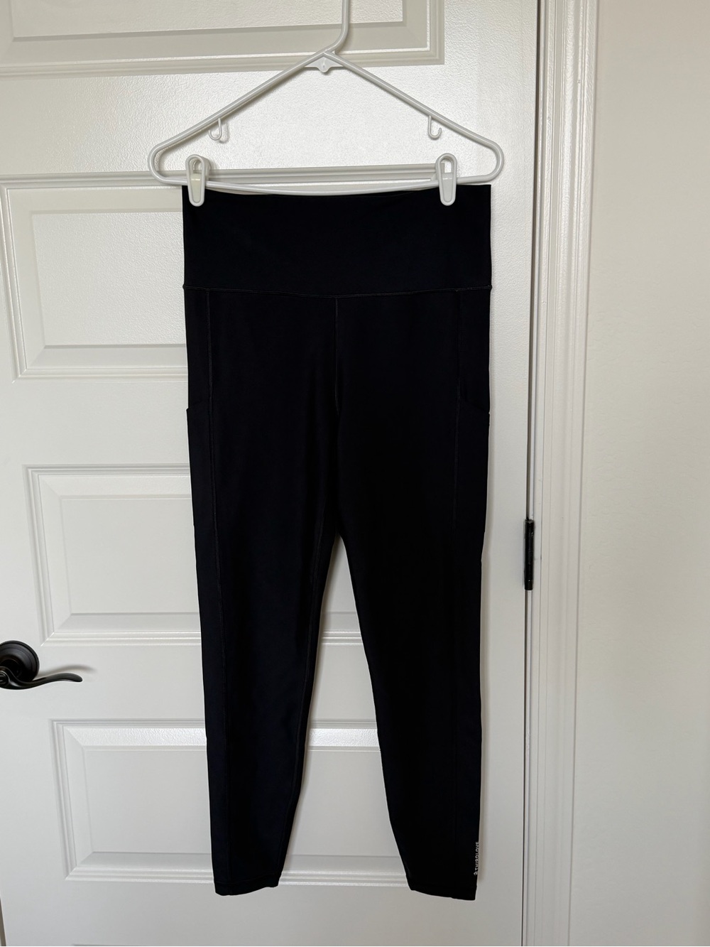 High-Rise Black Active Leggings
